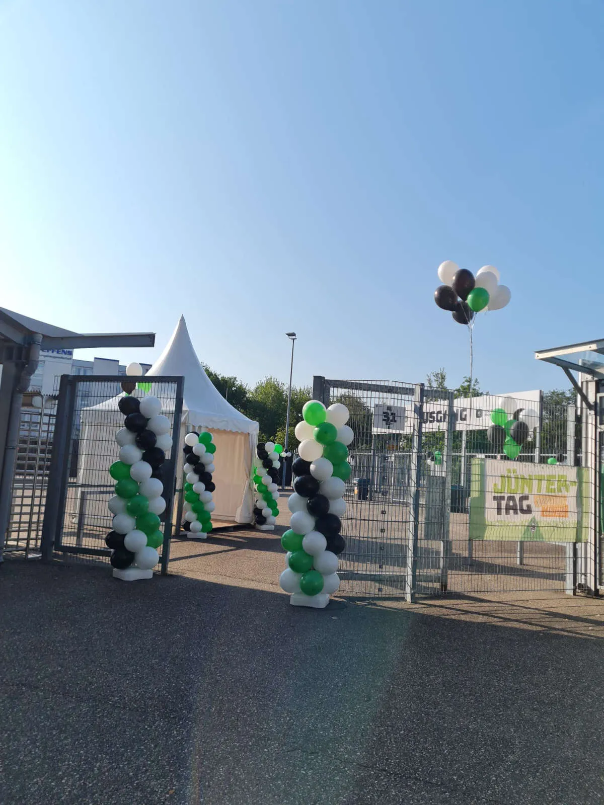 Ballonius, Ballondekoration für den Außenbereich