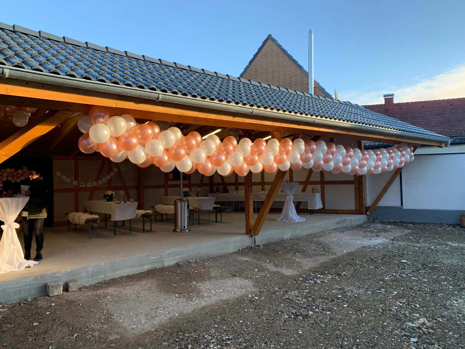 Ballonius, Ballondekoration für den Außenbereich