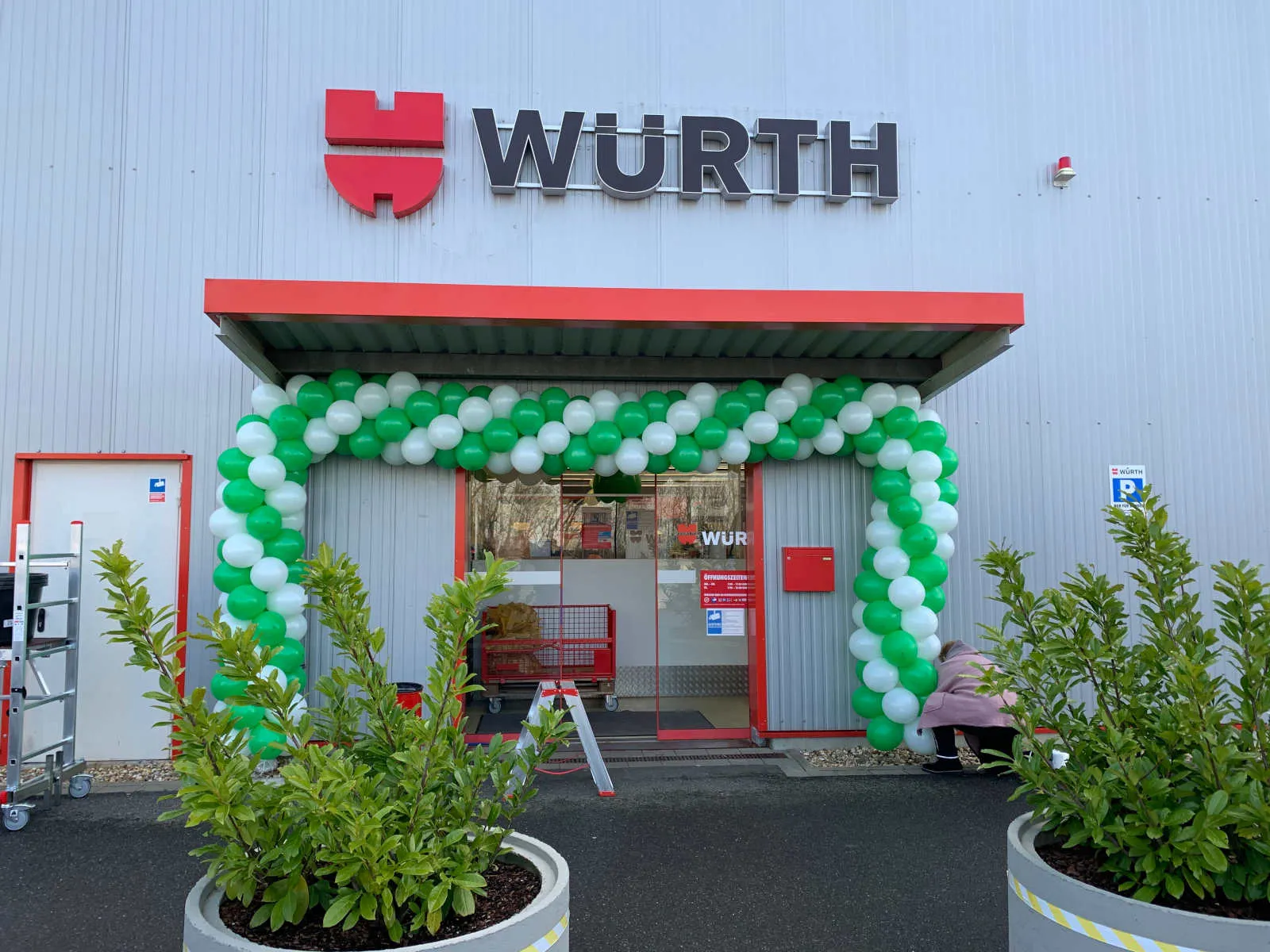 Ballonius, Ballondekoration für den Außenbereich