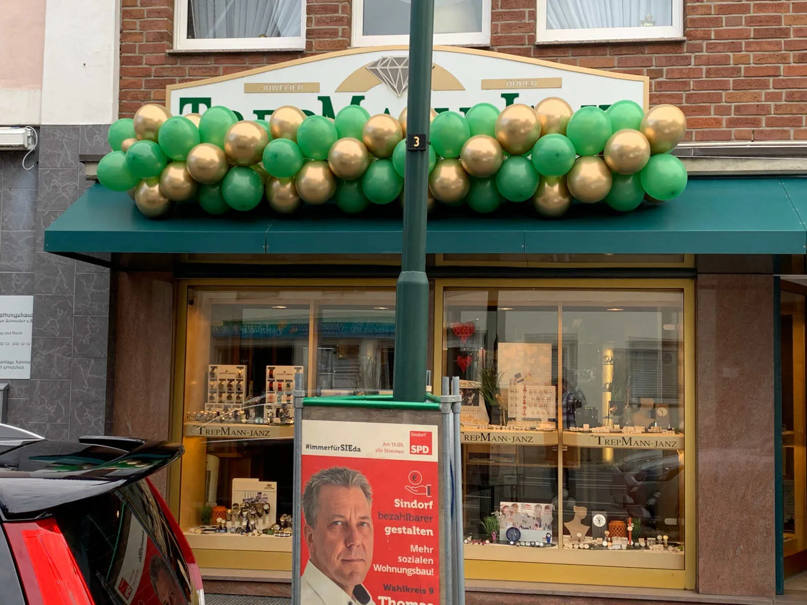 Ballonius, Ballondekoration für den Außenbereich