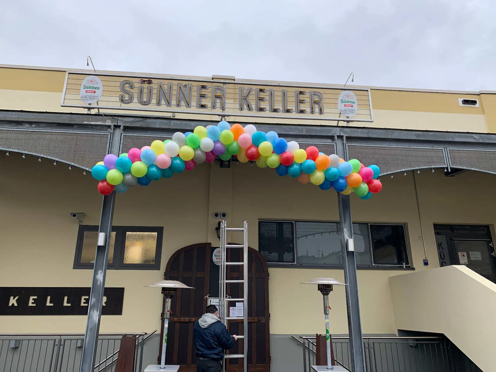 Ballonius, Ballondekoration für den Außenbereich