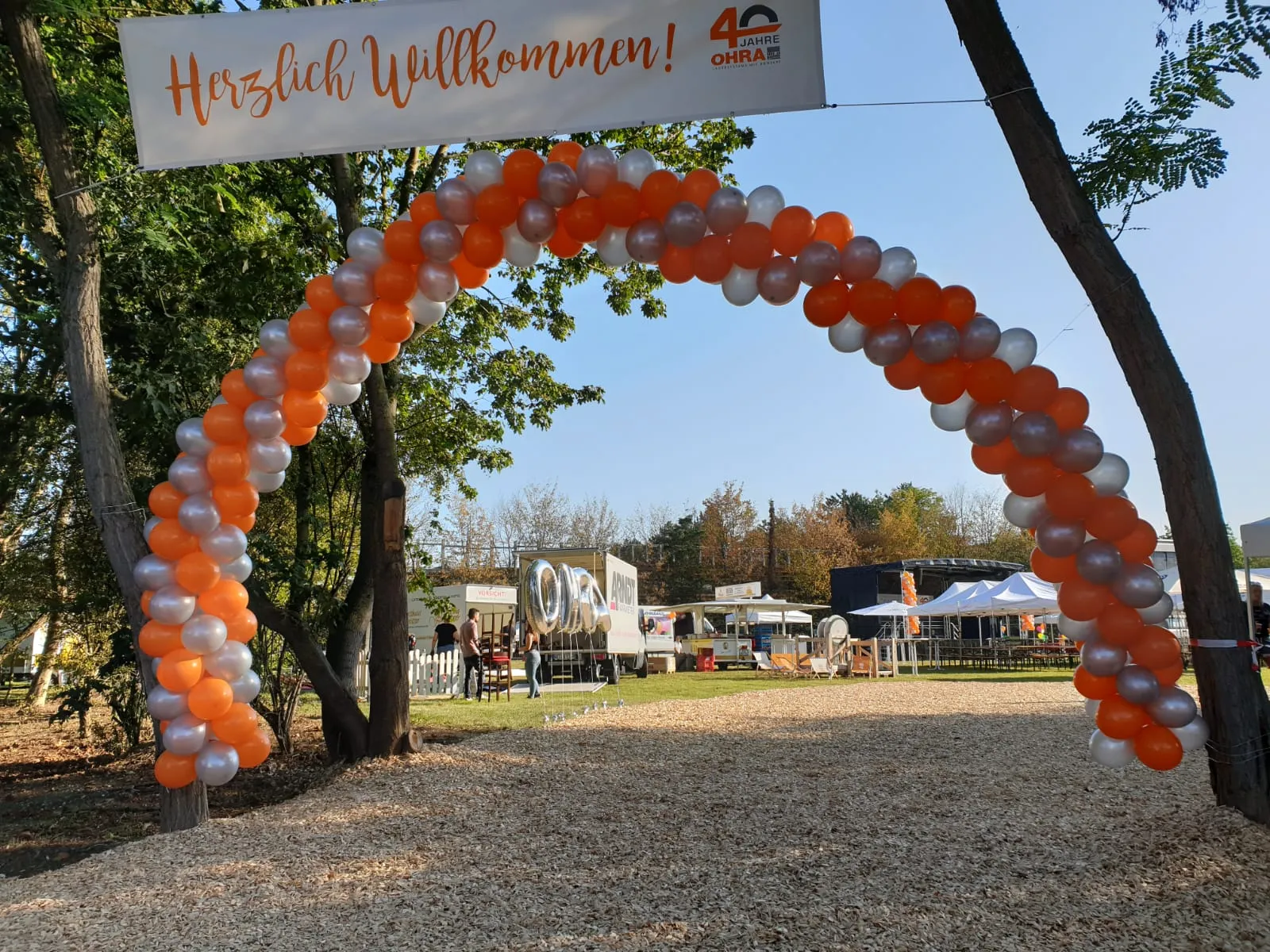 Ballonius, Ballondekoration für den Außenbereich