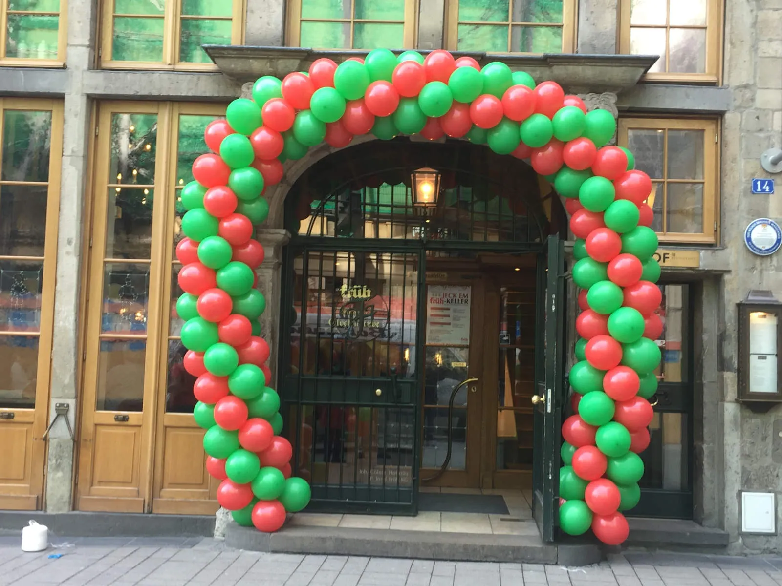 Ballonius, Ballondekoration für den Außenbereich