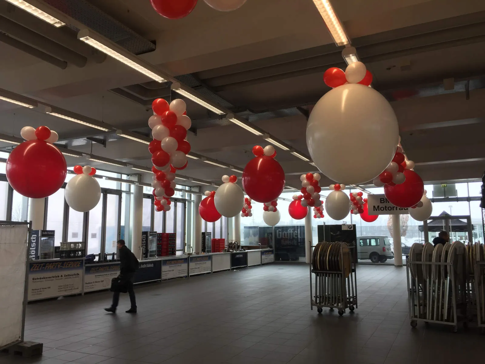 Ballonius, Ballondekoration für den Innenbereich