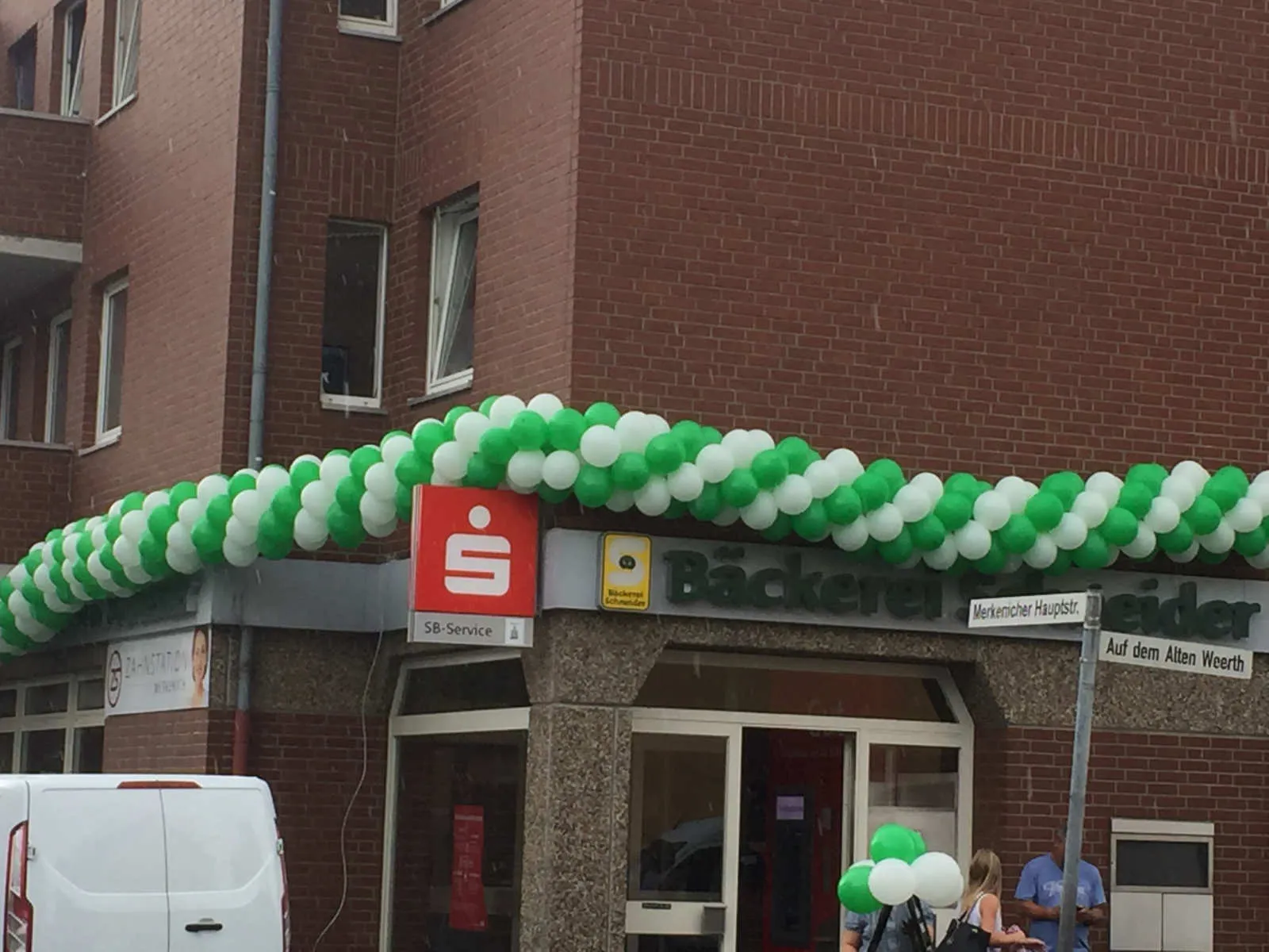 Ballonius, Ballondekoration für den Außenbereich