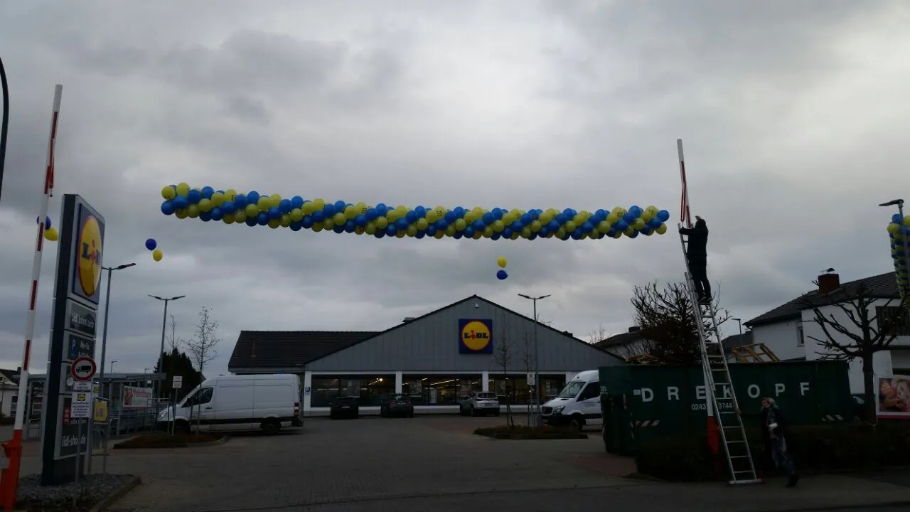 Ballonius, Ballondekoration für den Außenbereich