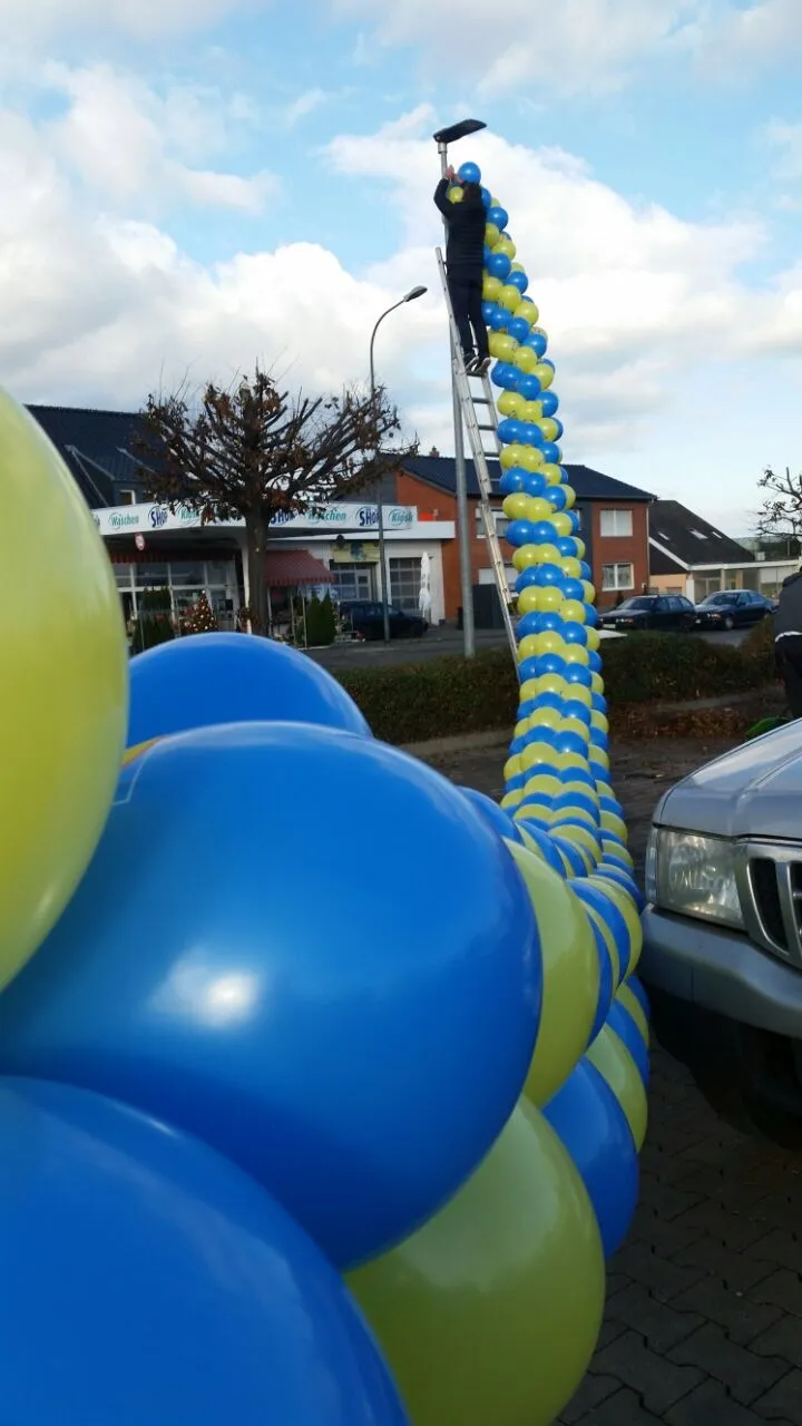 Ballonius, Ballondekoration für den Außenbereich