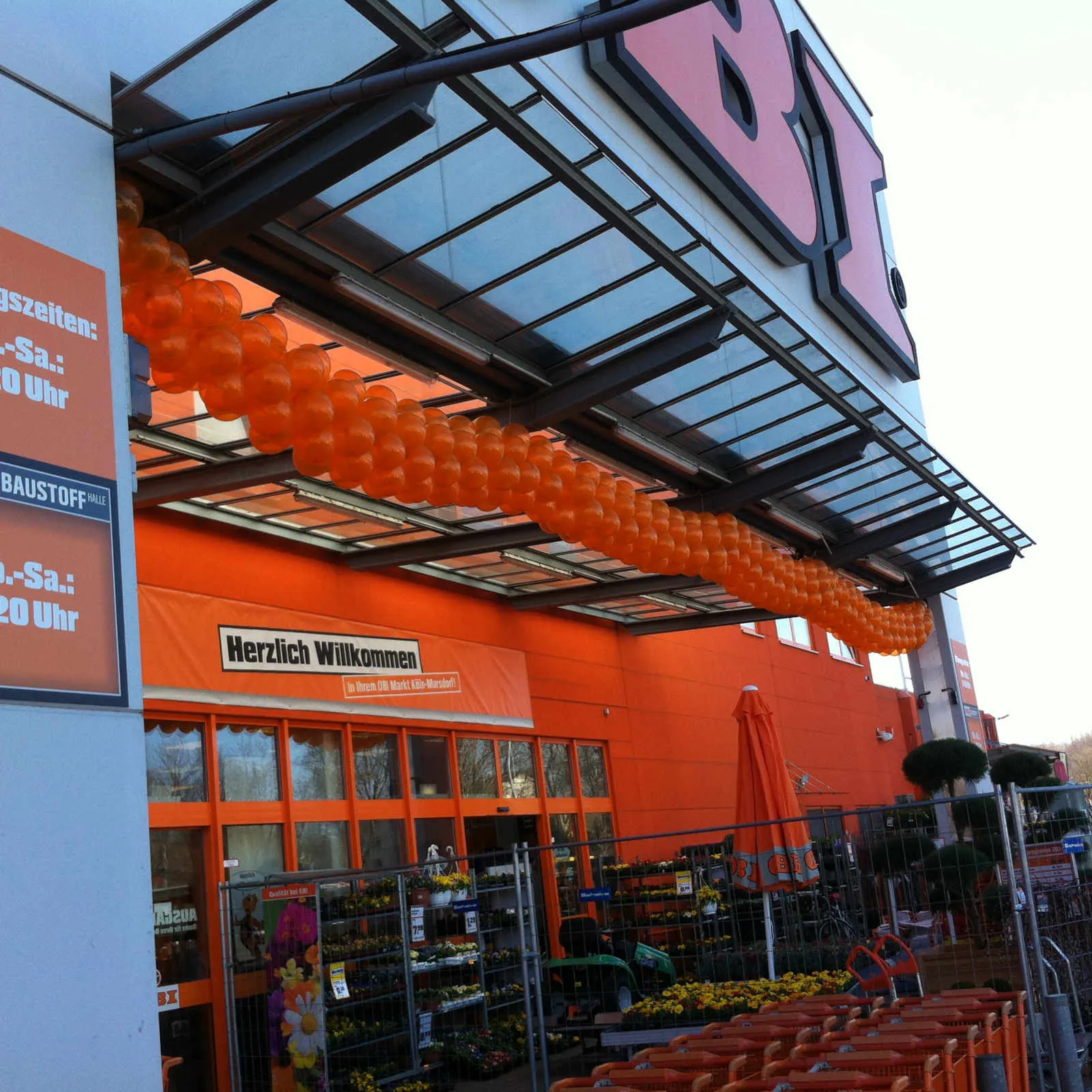 Ballonius, Ballondekoration für den Außenbereich