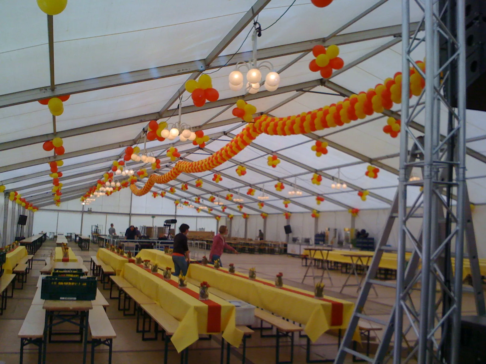 Ballonius, Ballondekoration für den Innenbereich