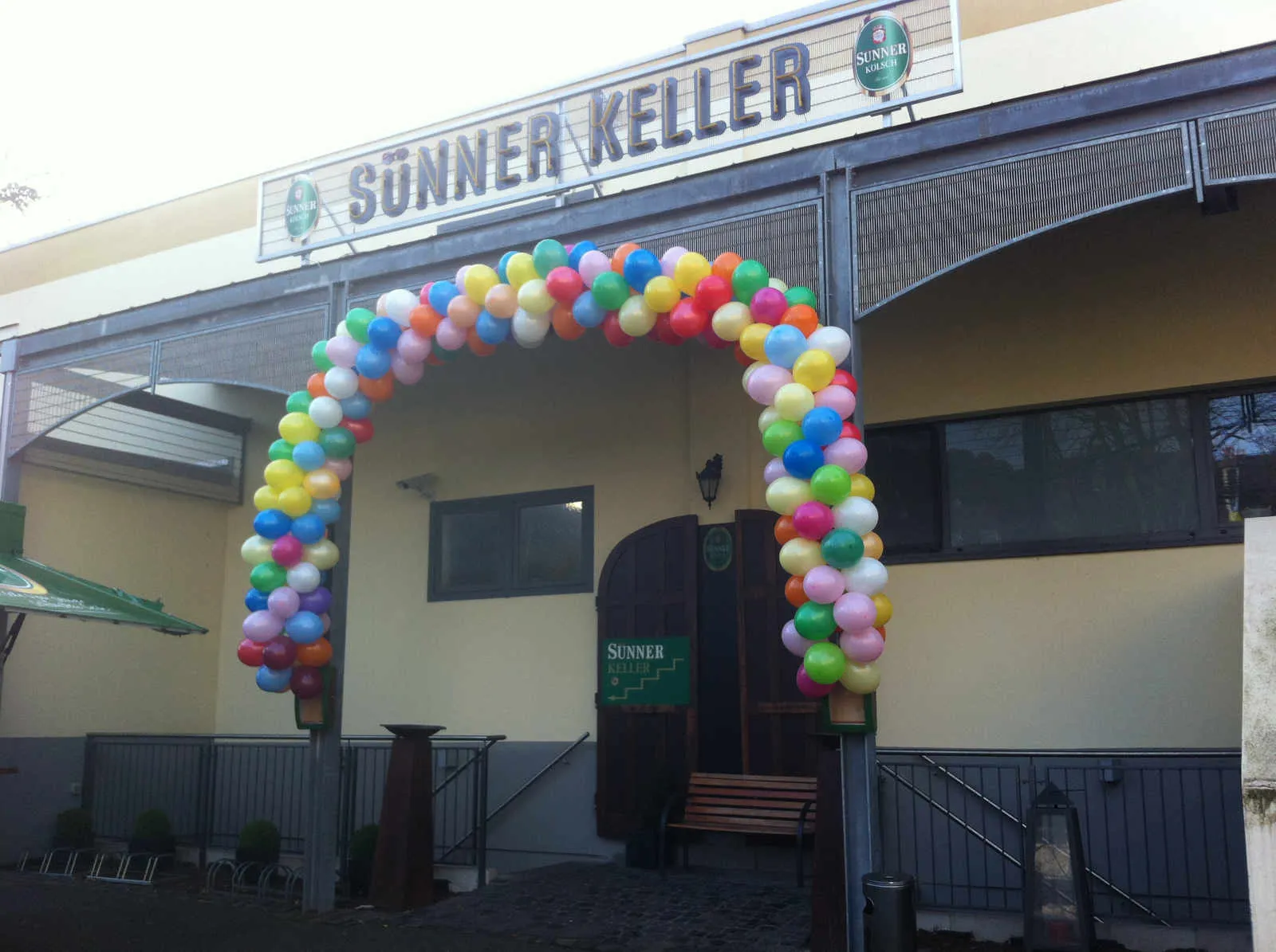 Ballonius, Ballondekoration für den Außenbereich