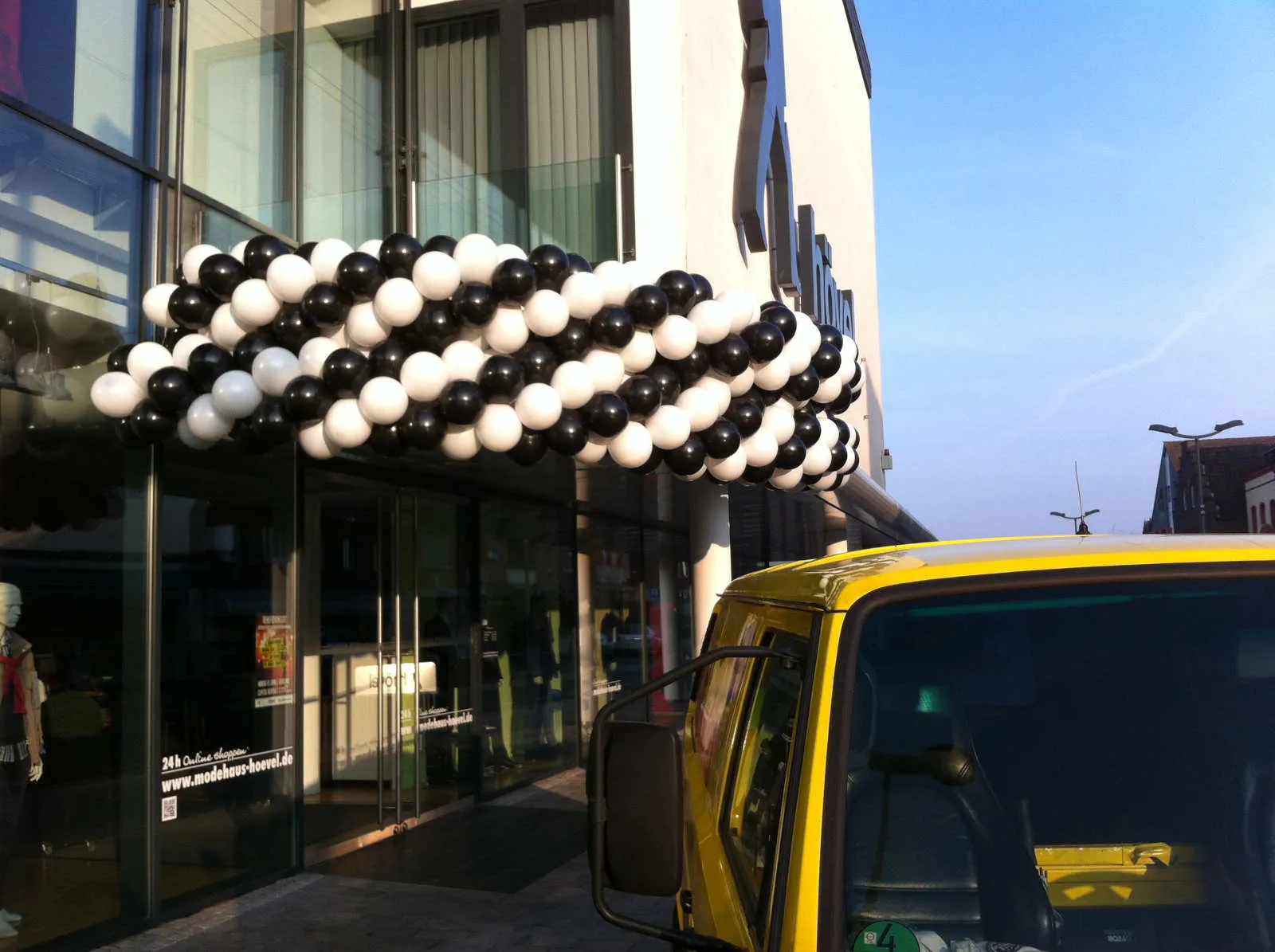 Ballonius, Ballondekoration für den Außenbereich