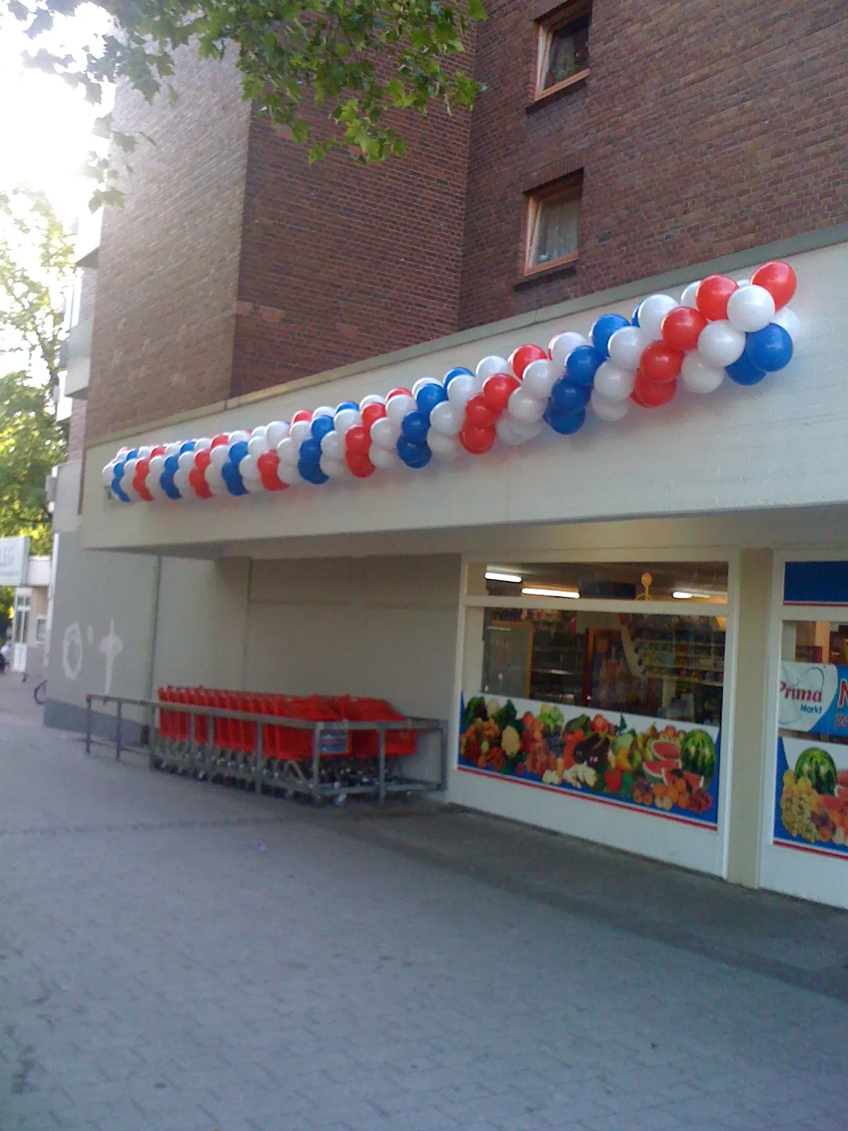 Ballonius, Ballondekoration für den Außenbereich