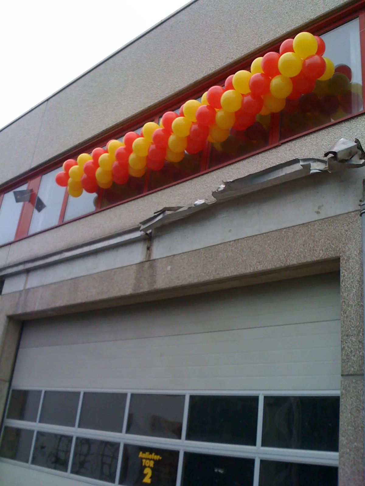 Ballonius, Ballondekoration für den Außenbereich