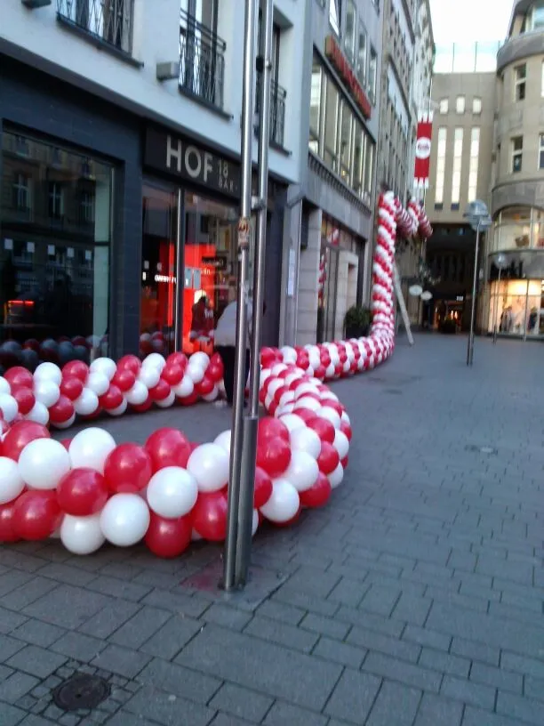 Ballonius, Ballondekoration für den Außenbereich