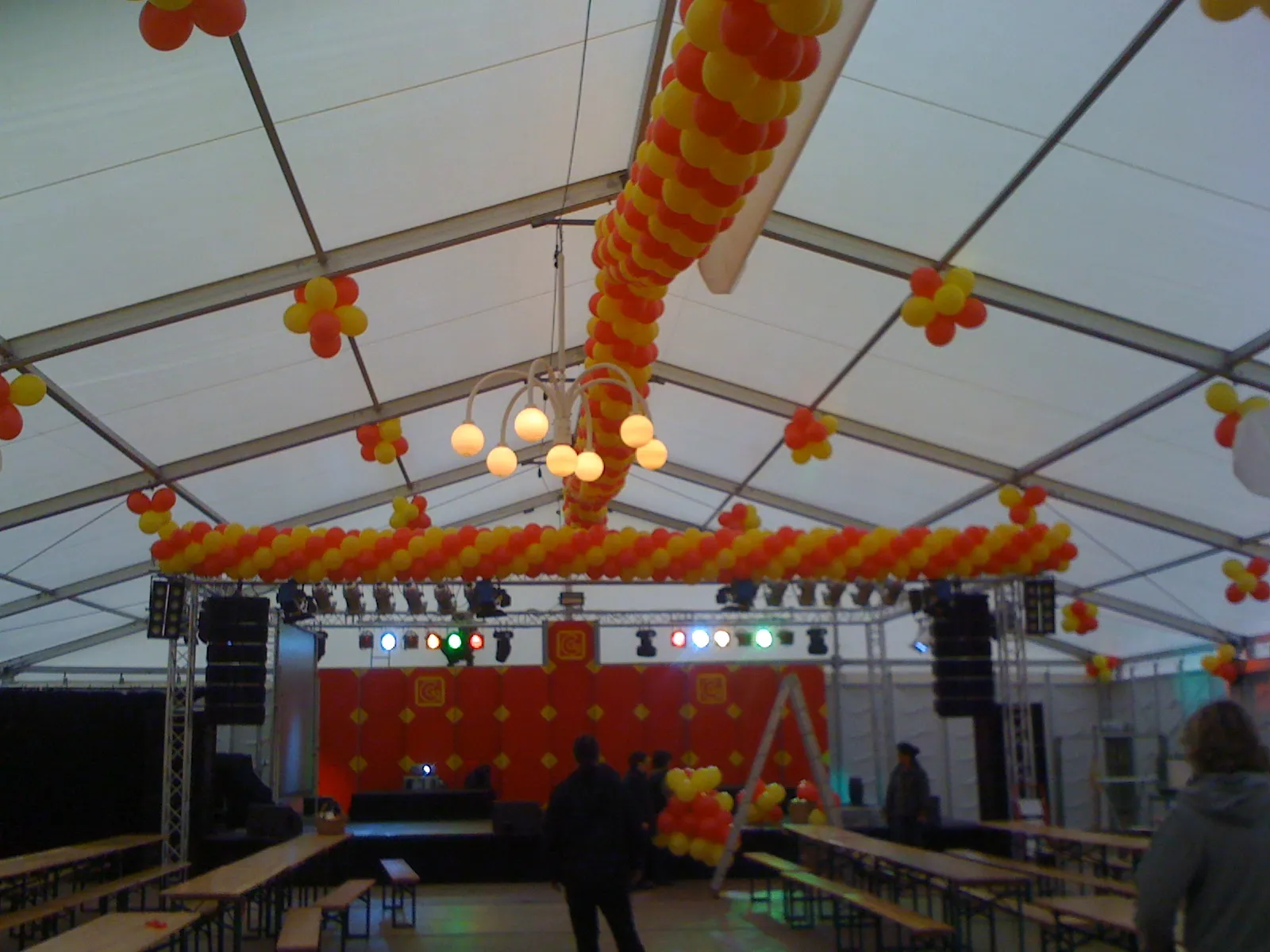 Ballonius, Ballondekoration für den Innenbereich