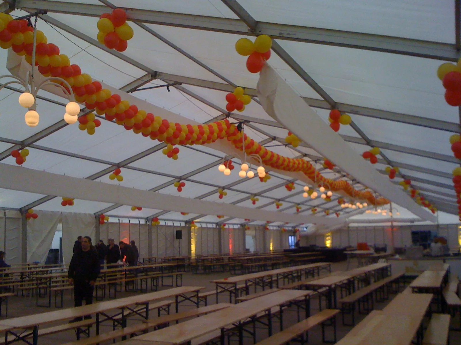 Ballonius, Ballondekoration für den Außenbereich