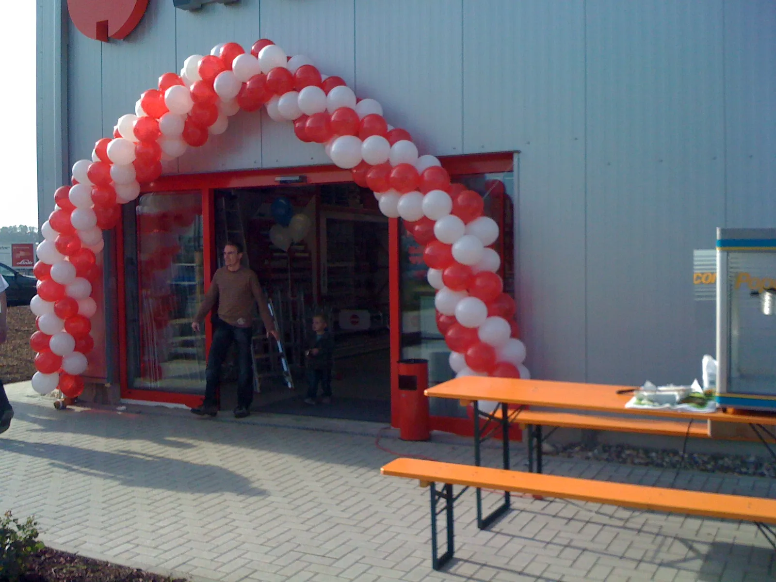 Ballonius, Ballondekoration für den Außenbereich