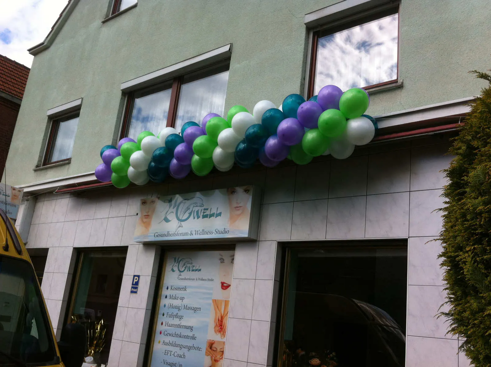 Ballonius, Ballondekoration für den Außenbereich