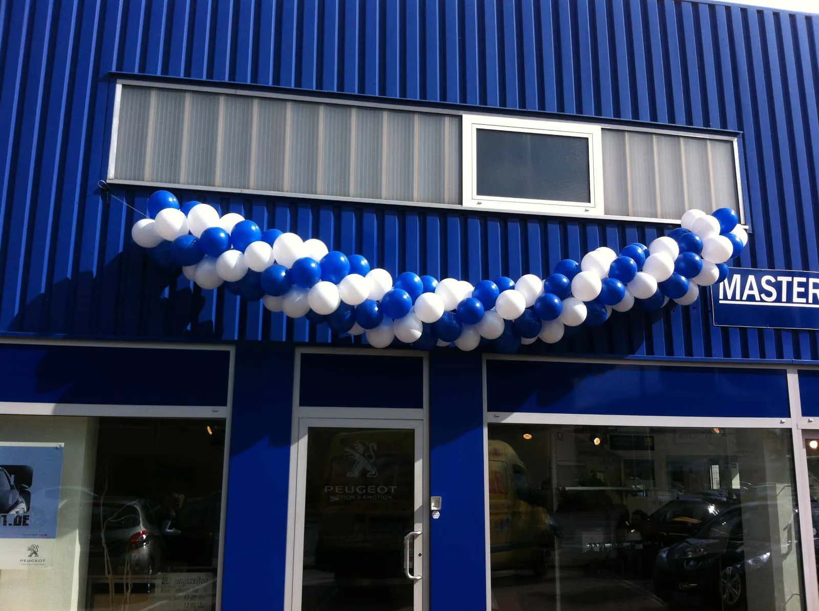 Ballonius, Ballondekoration für den Außenbereich