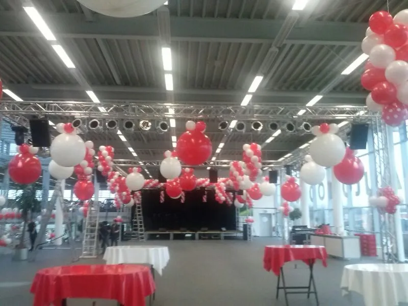 Ballonius, Ballondekoration für den Innenbereich