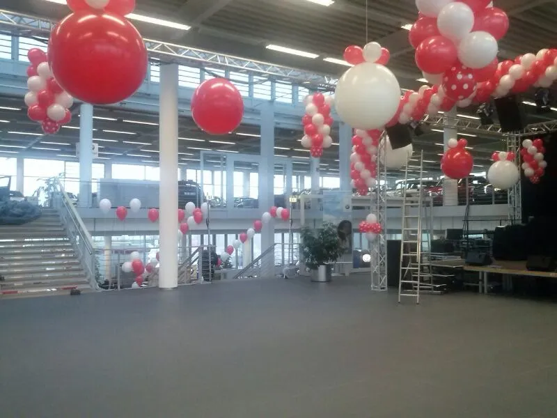 Ballonius, Ballondekoration für den Innenbereich