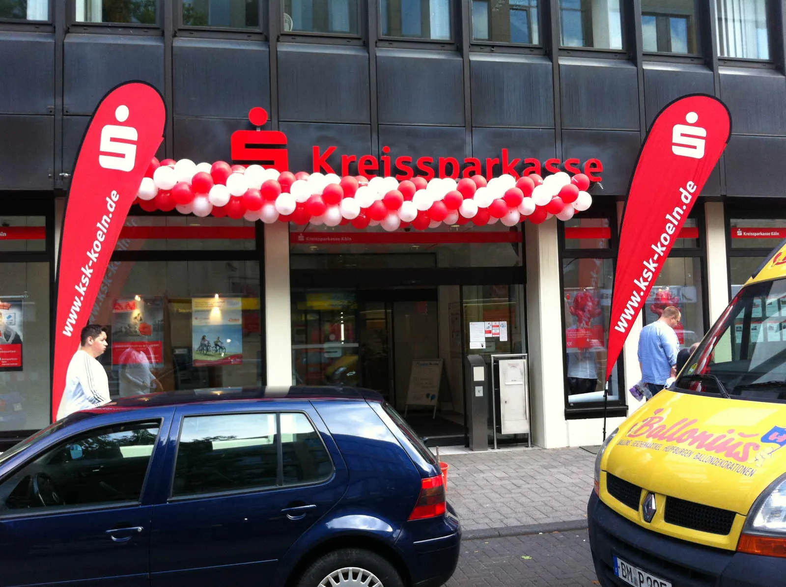 Ballonius, Ballondekoration für den Außenbereich