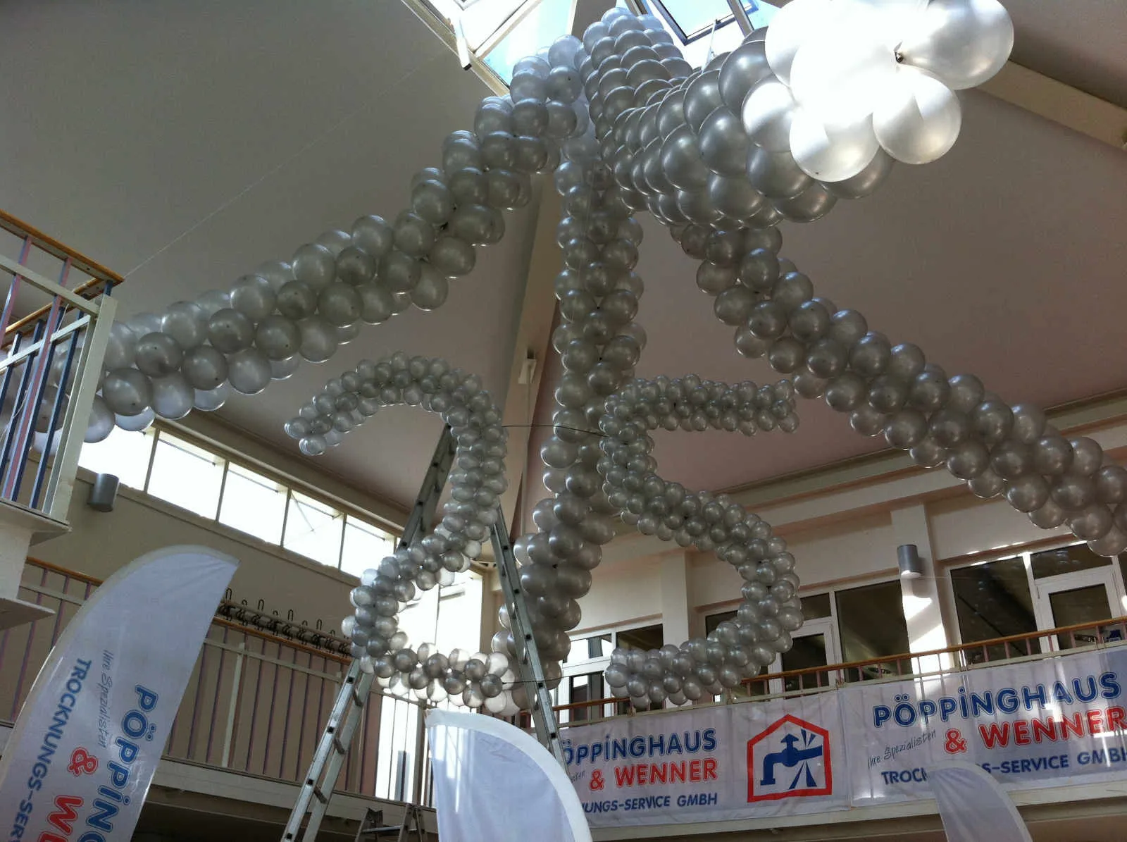 Ballonius, Ballondekoration für den Innenbereich