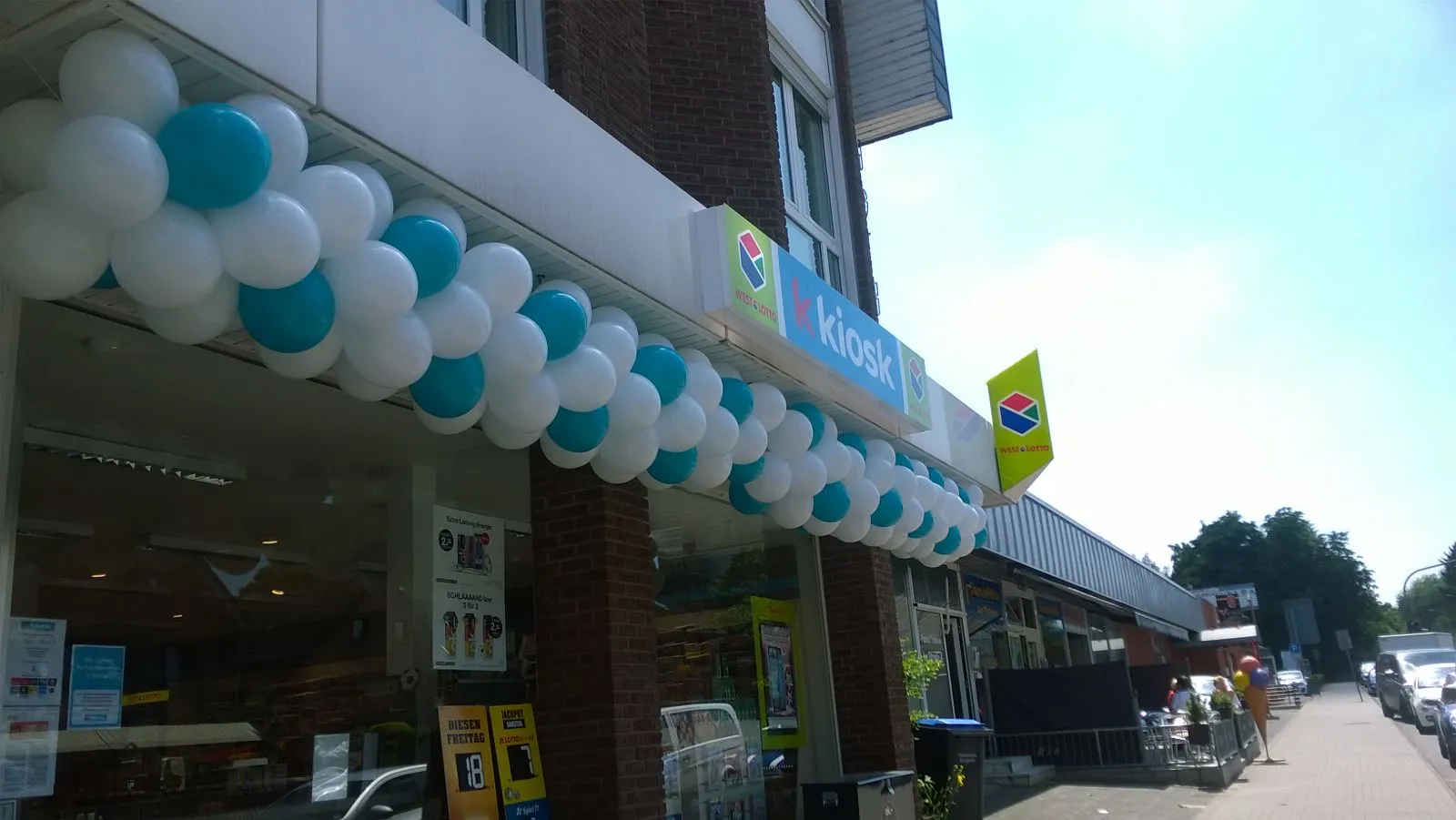 Ballonius, Ballondekoration für den Außenbereich