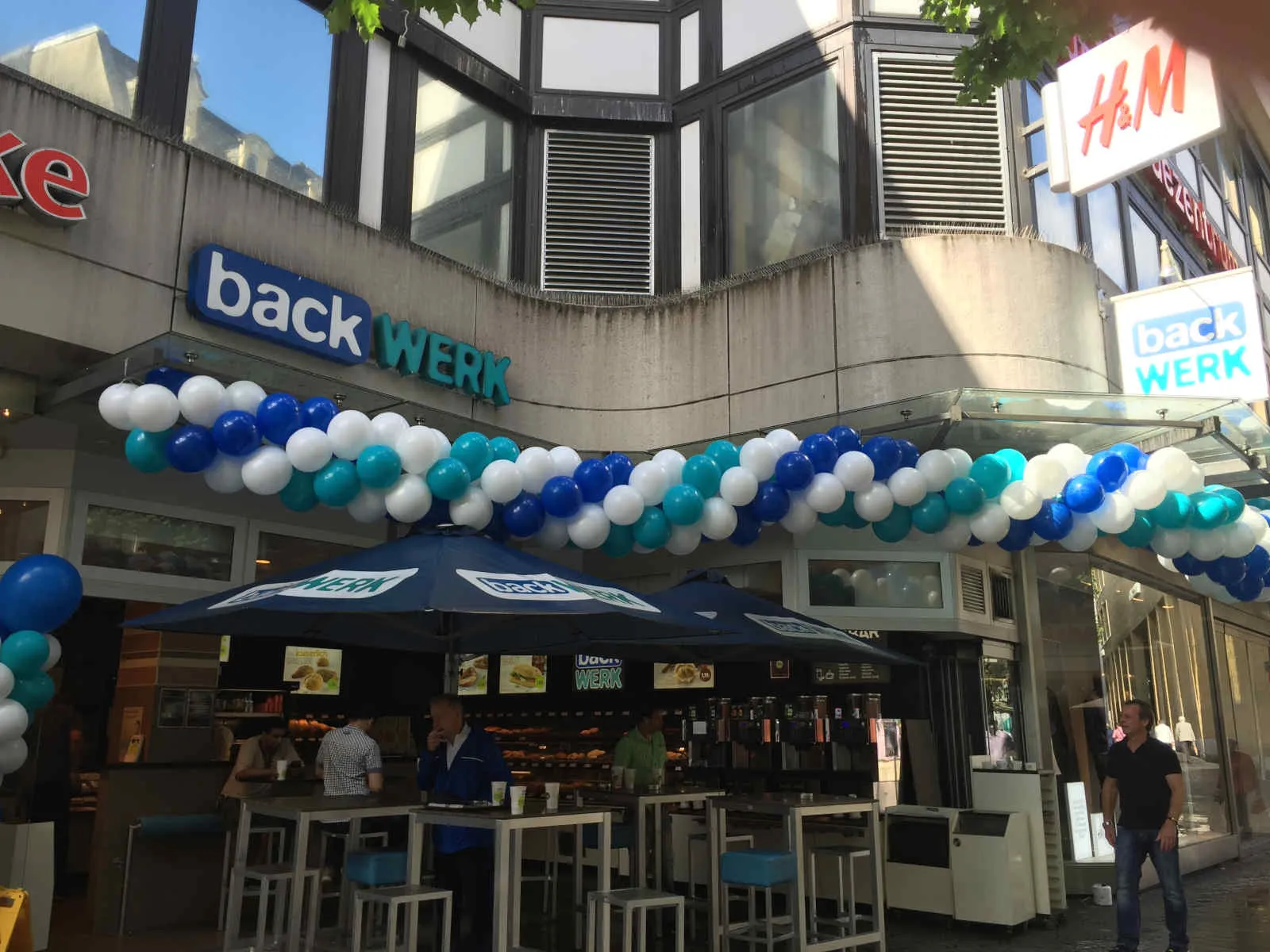 Ballonius, Ballondekoration für den Außenbereich