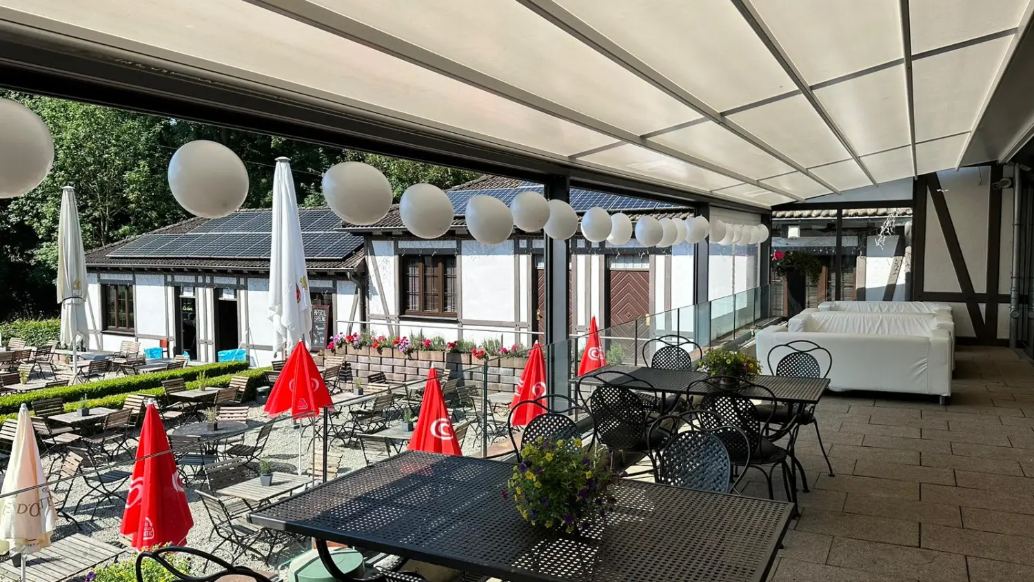 Ballonius, Ballondekoration für den Außenbereich