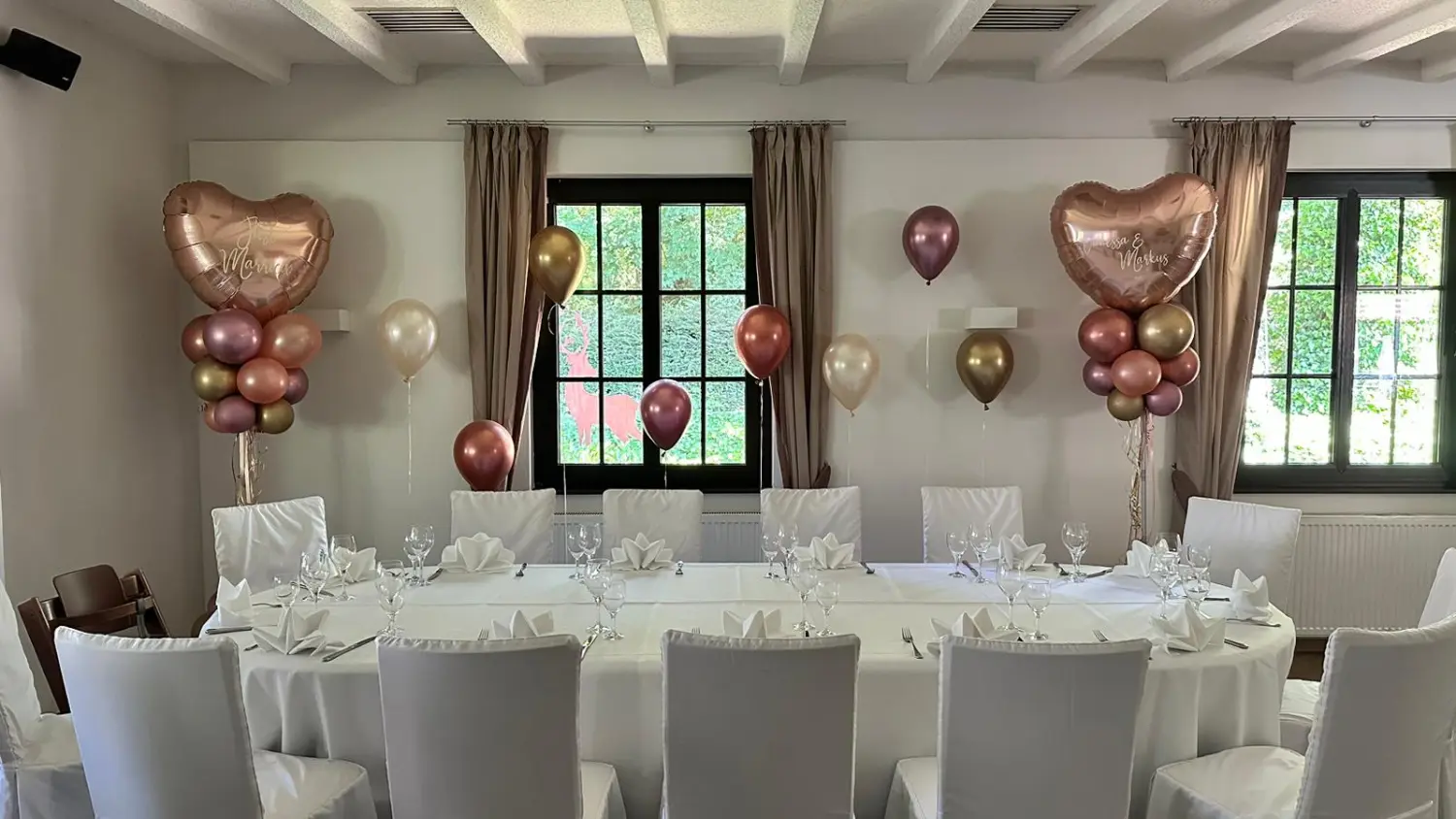 Ballonius, Ballondekoration für den Innenbereich