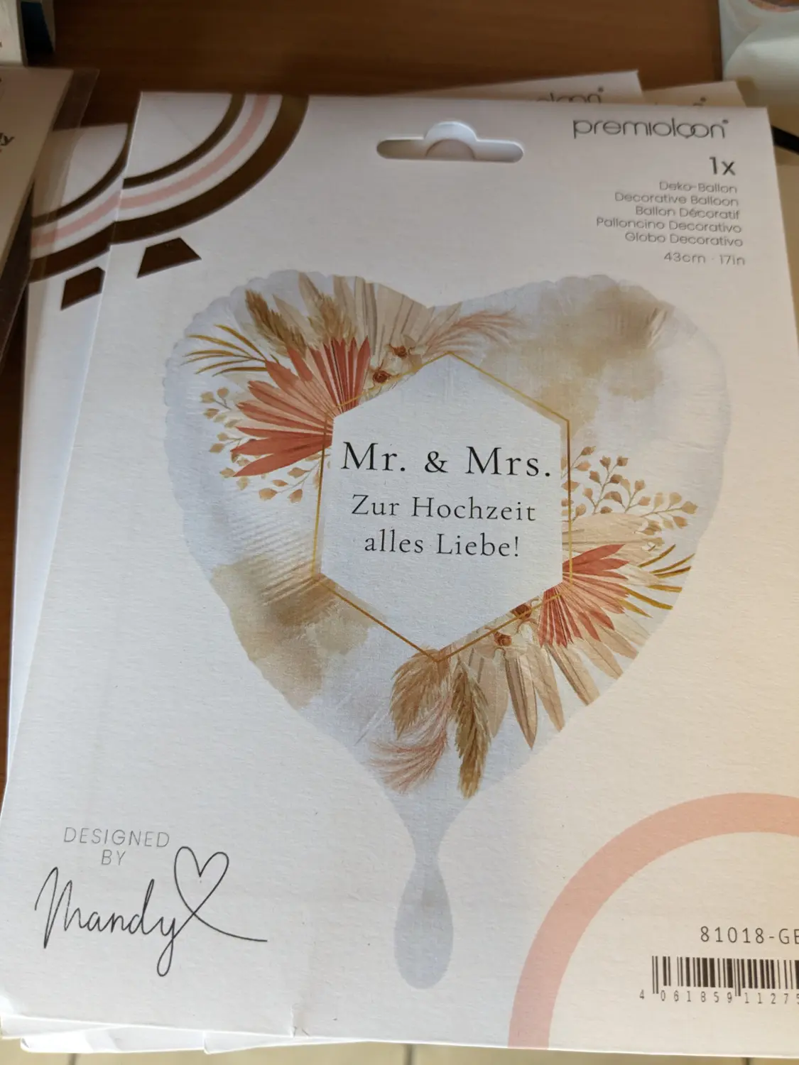 Ballonius, Ballondekorationsflyer