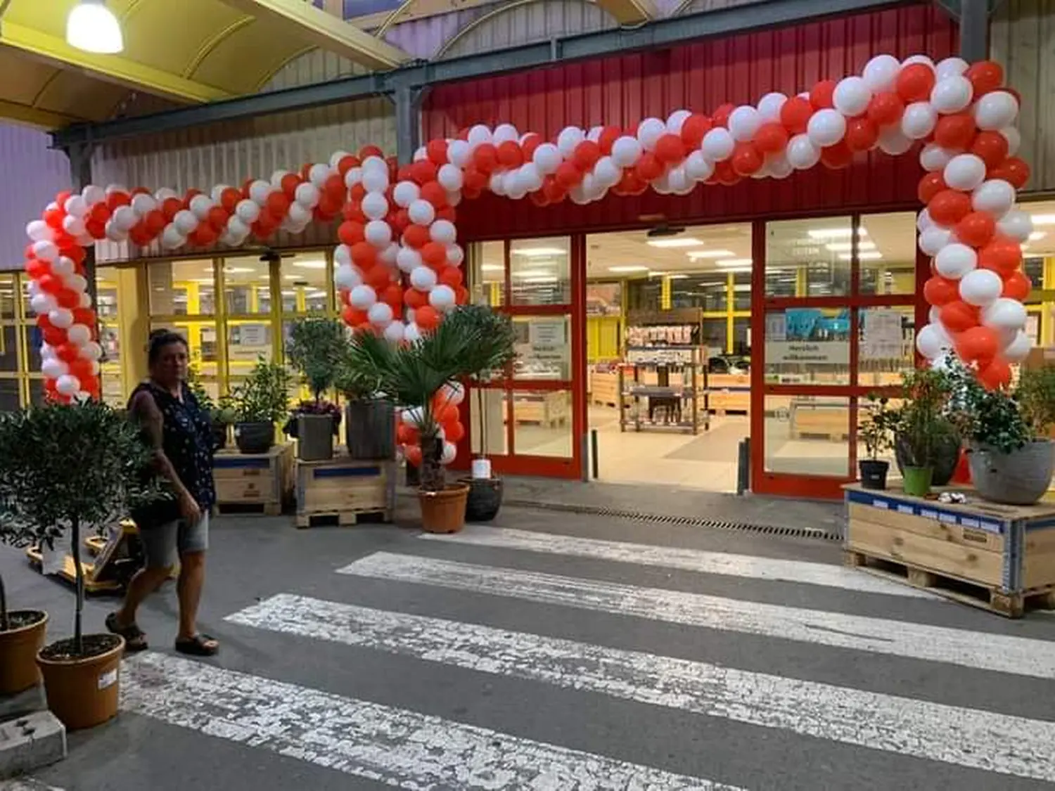 Ballonius, Ballondekoration für den Außenbereich