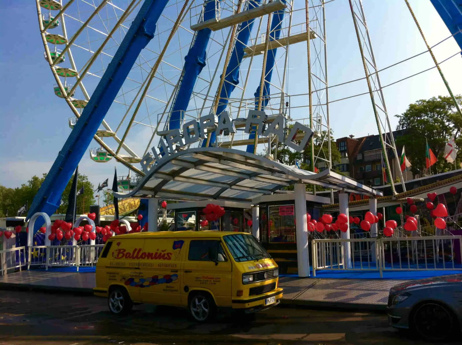 Ballonius, Ballondekoration für den Außenbereich