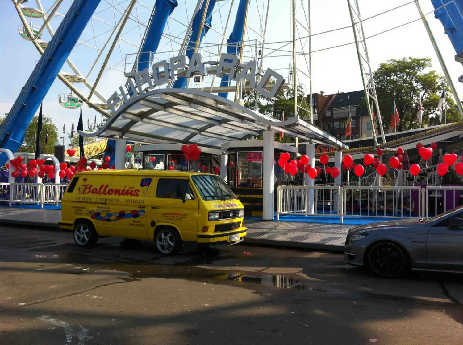 Ballonius, Ballondekoration für den Außenbereich