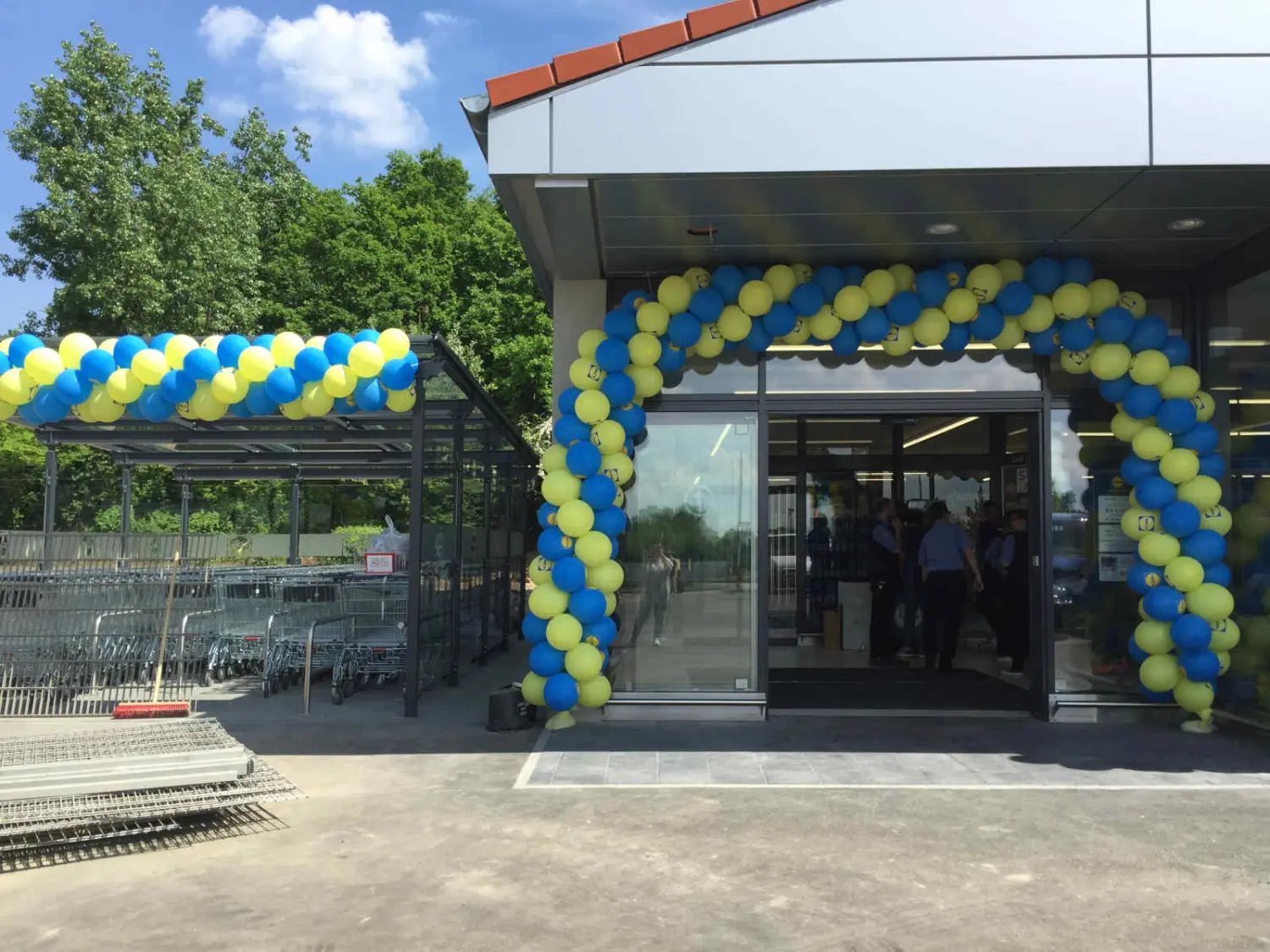 Ballonius, Ballondekoration für den Außenbereich