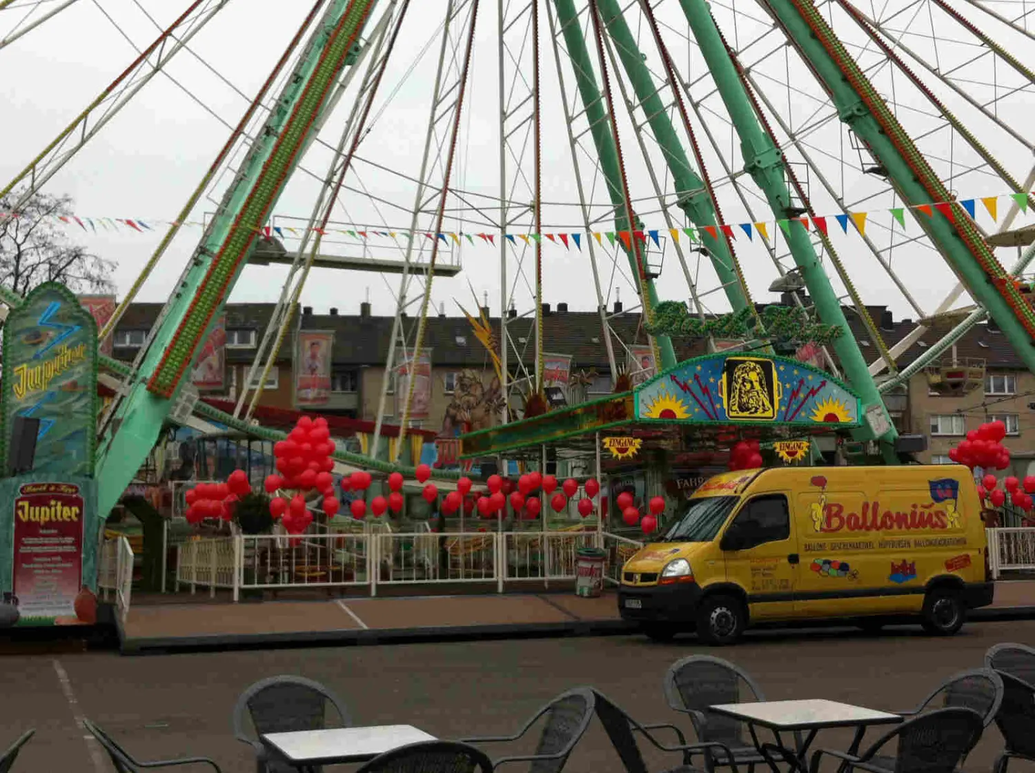 Ballonius, Ballondekoration für den Außenbereich