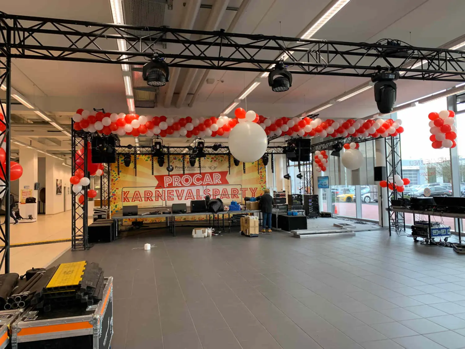 Ballonius, Ballondekoration für den Innenbereich