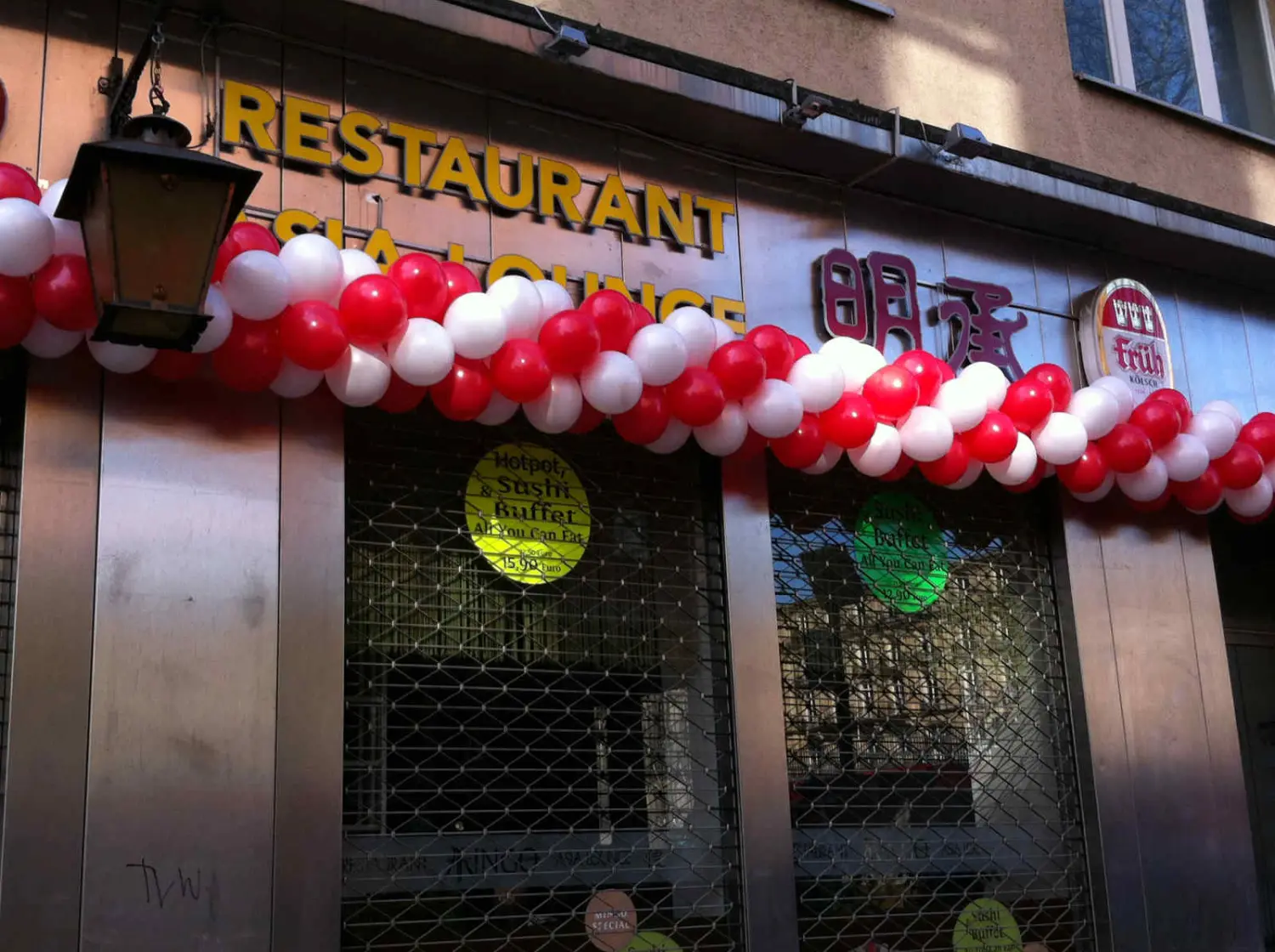 Ballonius, Ballondekoration für den Außenbereich