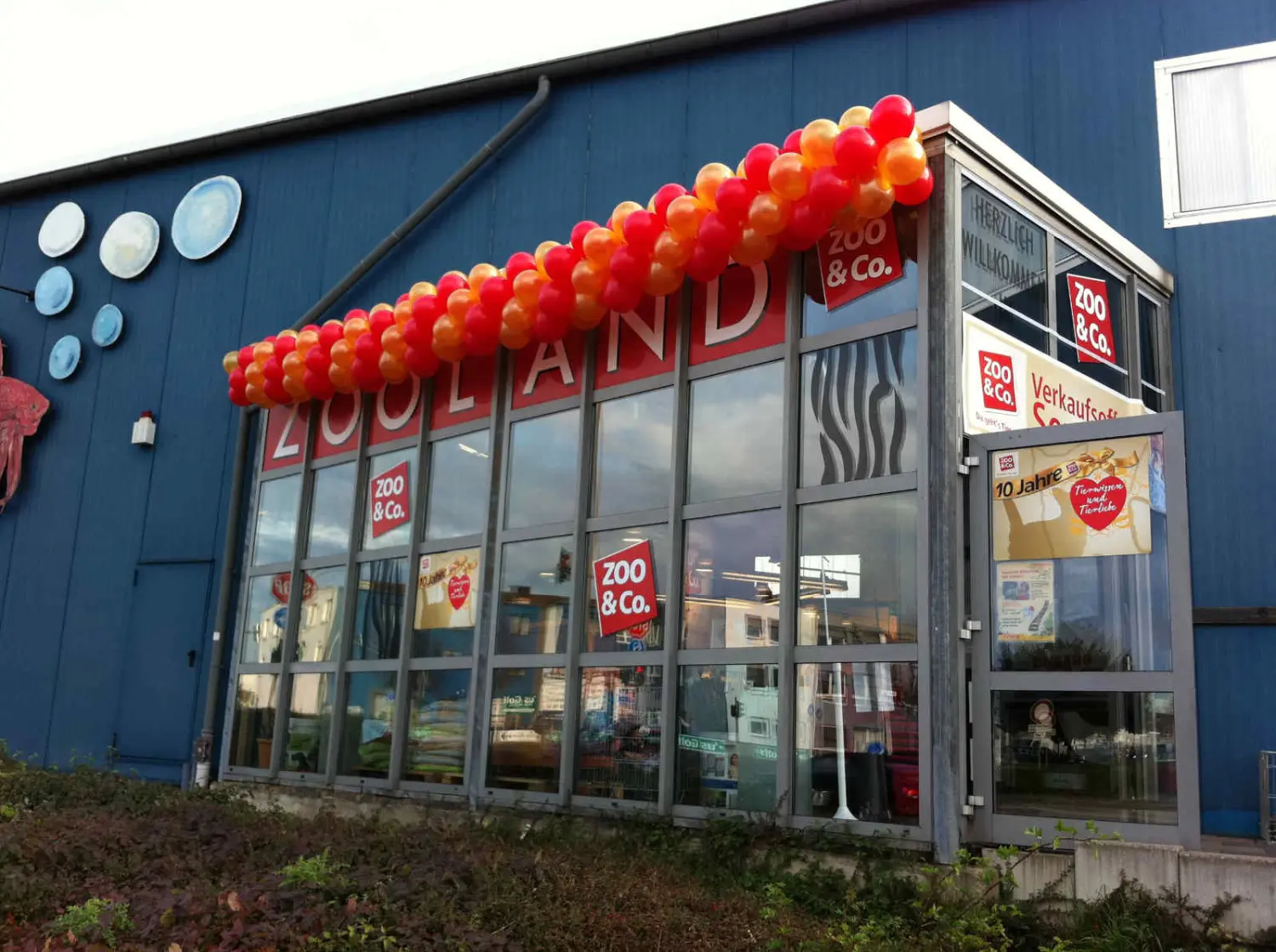 Ballonius, Ballondekoration für den Außenbereich