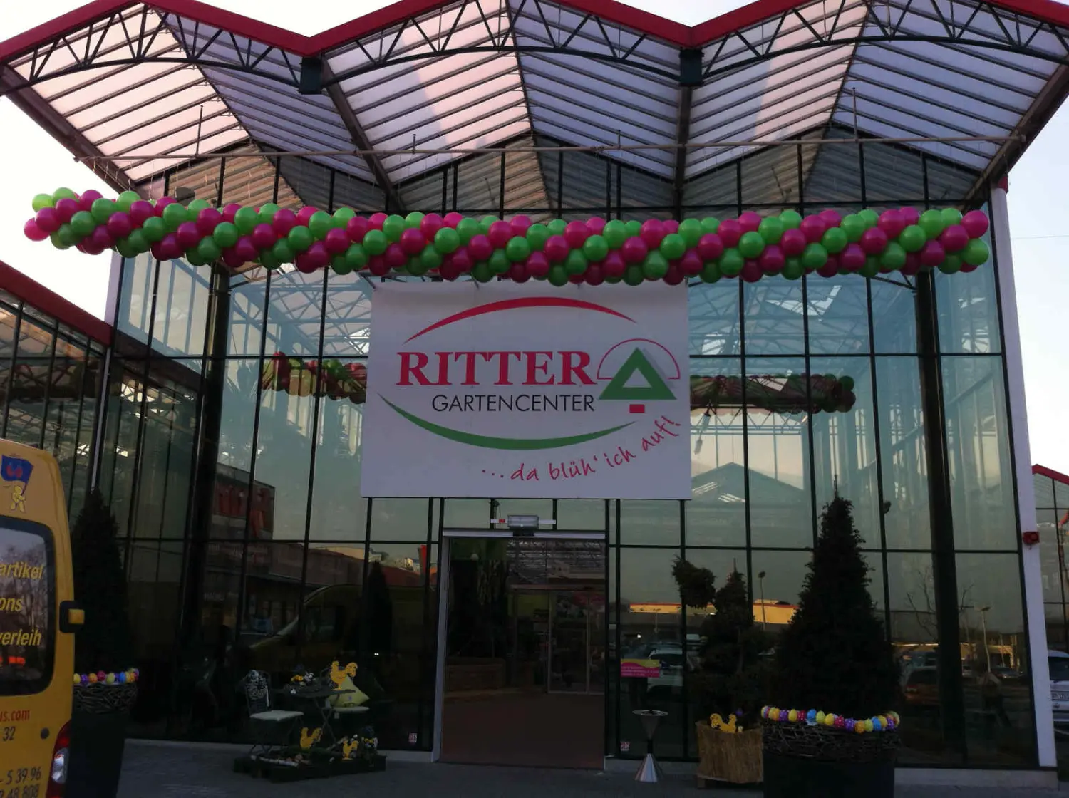 Ballonius, Ballondekoration für den Außenbereich