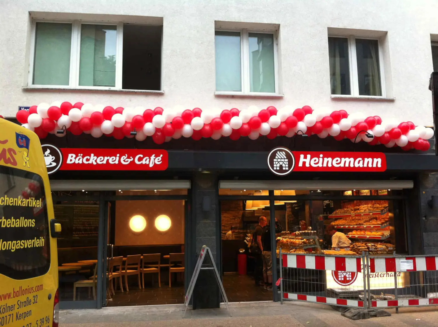 Ballonius, Ballondekoration für den Außenbereich