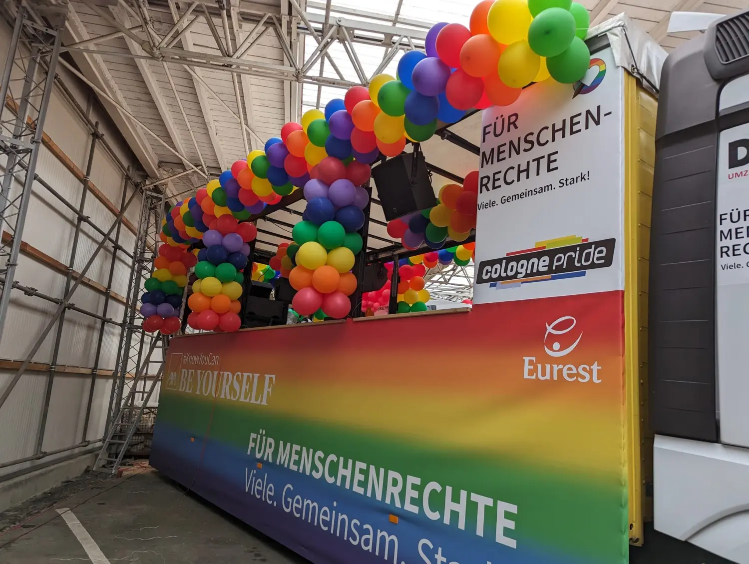 Ballonius, Ballondekoration für den Außenbereich