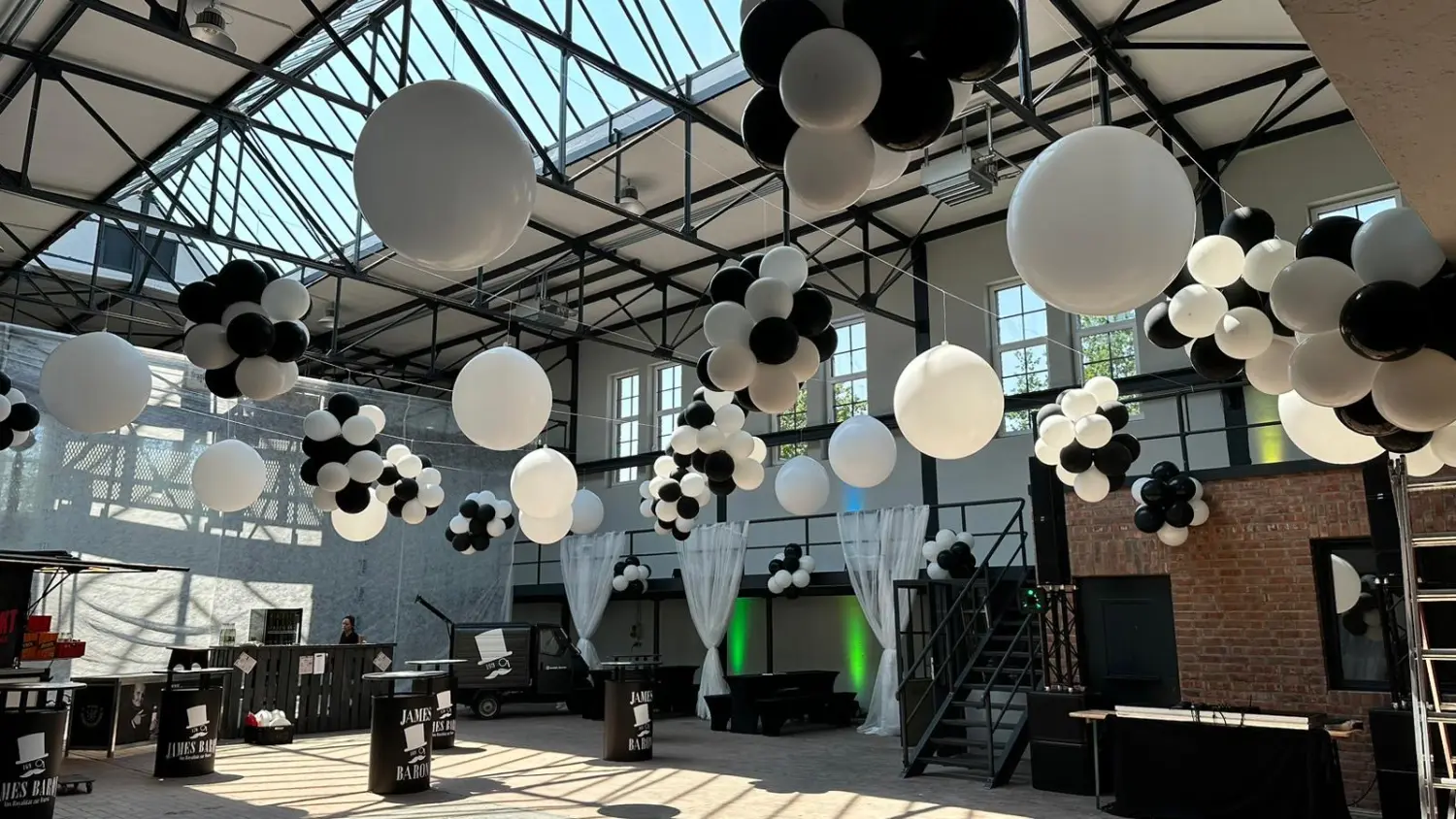 Ballonius, Ballondekoration für den Außenbereich