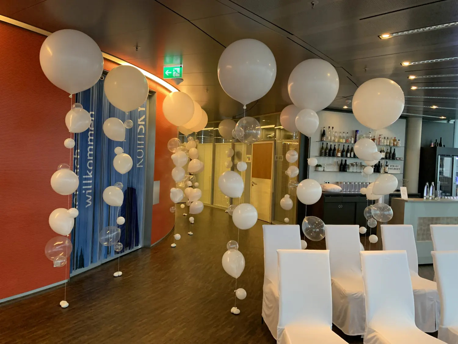 Ballonius, Ballondekoration für den Innenbereich