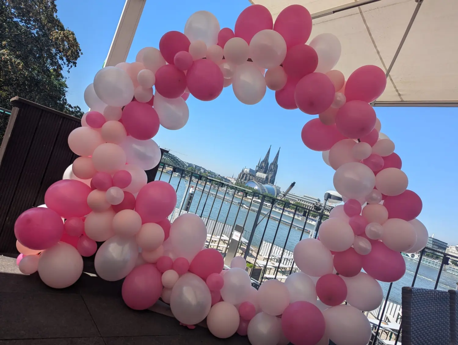 Ballonius, Ballondekoration für den Außenbereich