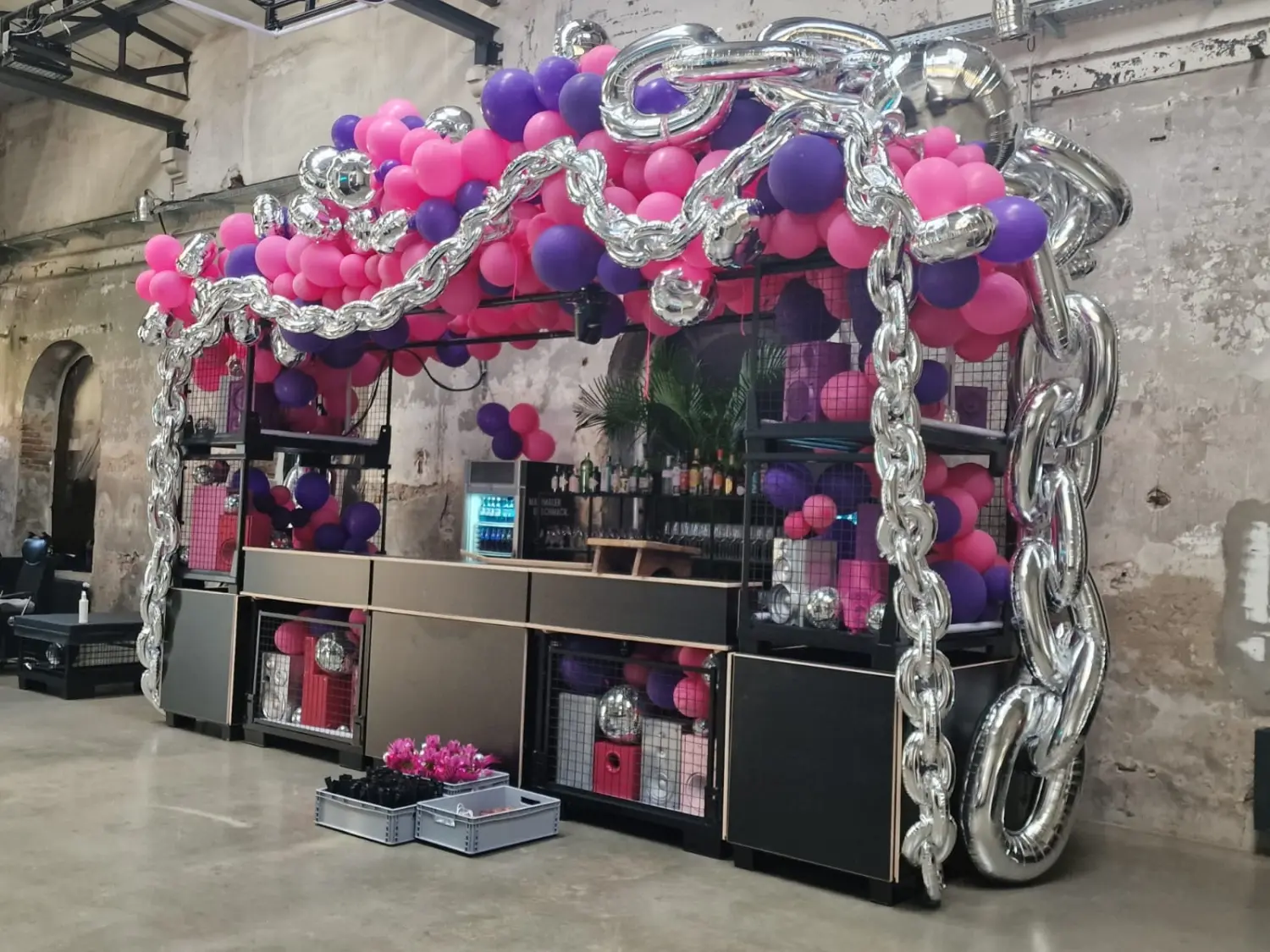 Ballonius, Ballondekoration für den Innenbereich